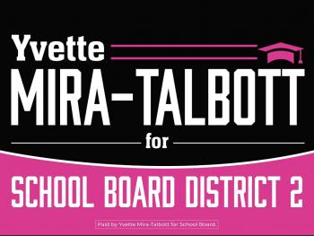 Yvette Talbott Campaign Account School Board Distr